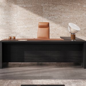Flap casi tan largo como el tablero en la mesa de reunión Ono de Frezza