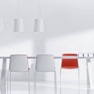 Arki-Table ARKW con patas de roble macizo chapado