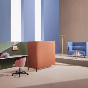 Puf Buddy 212 de Pedrali, 90×90 cm