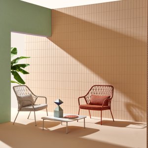 Sofá Buddy Sofa 218 de Pedrali con reposabrazos