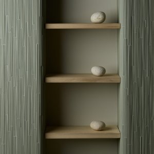 Pared en Phenomenon Rain B Verde