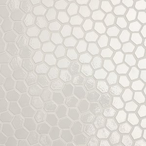 Malla de mosaico Botanica durante la colocación