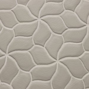 Zona wellness con mosaico Botanica de Mutina
