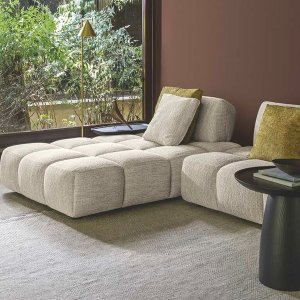 Endunit Qubik de 201 cm tapizado en tela Gritti 1