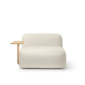 Perfil suave del módulo de asiento One Hundred de Quinti visto de lado