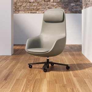 Sillones de dirección Radar de Frezza en un despacho