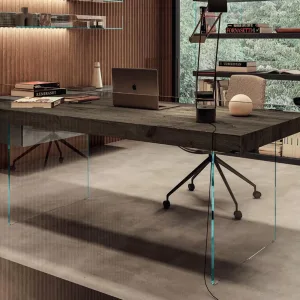 Oficina moderna con el escritorio Air Desk de LAGO