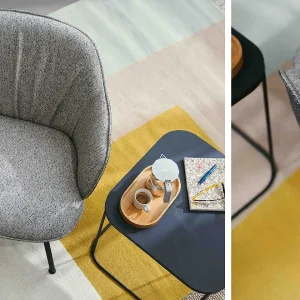 Banco se:café bench sin respaldo de 1.600 mm en una zona de descanso