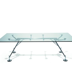 Sistema Nomos de Tecno con columna vertebral tubular de metal