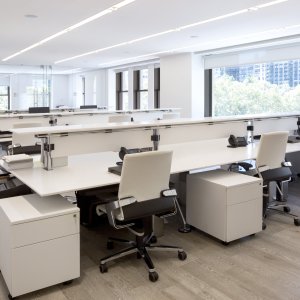 Estructura zoomorfa de la mesa Nomos diseñada por Norman Foster