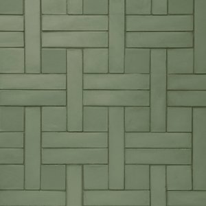 Suelo exterior en Weaving tono Green