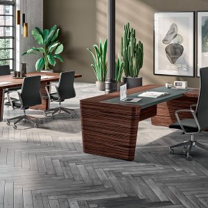 Flanco escultórico de madera curvada de la X10
