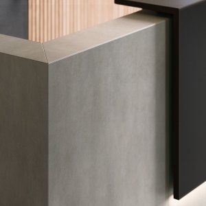 Pata de acero de 50×50 mm del sistema Z2 de Quadrifoglio