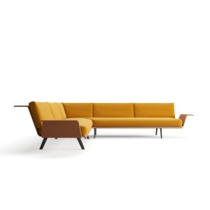 Zinta Lounge con acolchado en asiento y respaldo