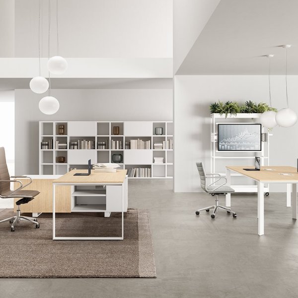 Espacio operativo con puestos de trabajo DVO Office