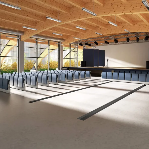 Butacas Lamm en un auditorio español de gran aforo