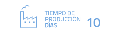 tiempo de producción 10 días